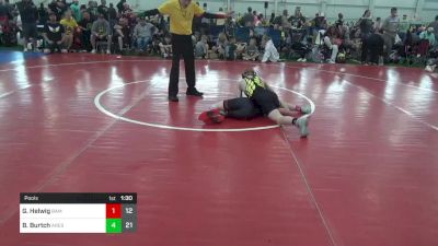 90 lbs Pools - Gunner Helwig, BAM Training Center vs Bradley Burtch, Ares W.C. (MI)