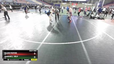 220 lbs Cons. Round 3 - Elijah Mathis, KS vs Marshell Self, WI