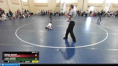 39 lbs 1st Place Match - Lyam Mckee, Uintah Wrestling vs Ridge Jessop, Ryse Wrestling Academy