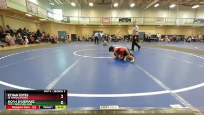 70-75 lbs Cons. Semi - Noah Shuemake, Pirate Wrestling Club vs Ethan Estes, El Dorado Springs