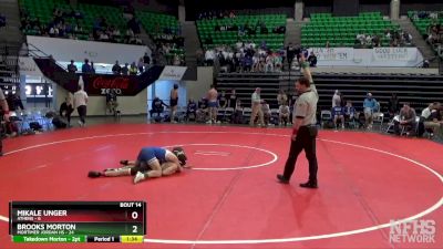 108 lbs Semifinals (16 Team) - Mikale Unger, Athens vs Brooks Morton, Mortimer Jordan HS