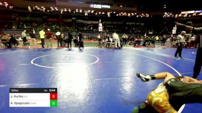 80 lbs Round Of 32 - Joey Hurley, Eht vs Alexander Spagnuolo, Hanover Park