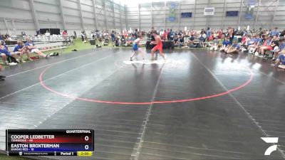 126 lbs Quarters & 1st Wb (16 Team) - Cooper Ledbetter, Tennessee vs Easton Broxterman, Kansas Red