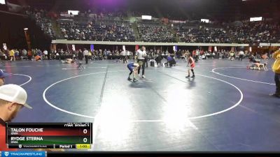 86 lbs Cons. Round 3 - Talon Fouche, Iowa vs Rydge Sterna, Iowa