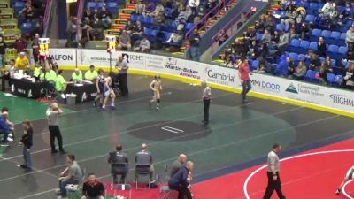 96 lbs Consi Of 16 #1 - Beau Fennick, Franklin Regional vs Alex Cuic, Fort LeBoeuf