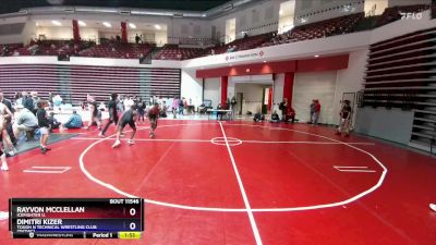 144 lbs 3rd Place Match - Dimitri Kizer, Tough N Technical Wrestling Club (TNTWC) vs Rayvon McClellan, IceFighter U.