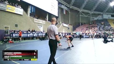 165 lbs Placement Matches (16 Team) - Anthony Herrera, St. Cloud State vs David Hunsberger, Lander