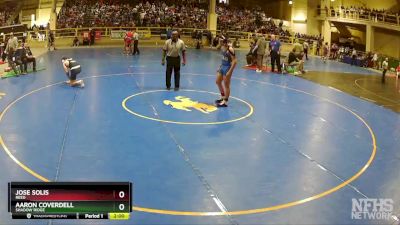 175 lbs Quarterfinal - Aaron Coverdell, Shadow Ridge vs Jose Solis, Reed