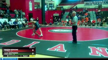 120 lbs Placement Matches (8 Team) - Alex Raymundo, Gilmer County vs Mason Persons, Columbus