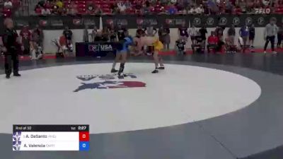 61 kg Rnd Of 32 - Austin DeSanto, Hawkeye Wrestling Club / TMWC vs Aden Valencia, California RTC / TMWC