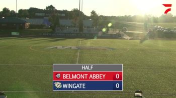 Replay: Belmont Abbey vs Wingate | Sep 14 @ 6 PM