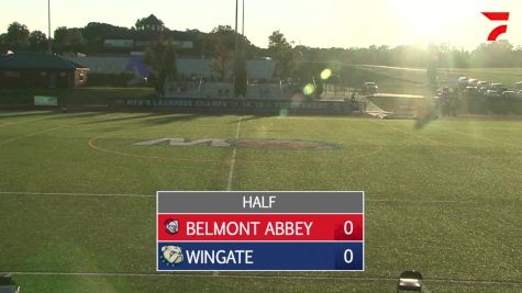 Replay: Belmont Abbey vs Wingate | Sep 14 @ 6 PM