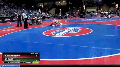 6A-165 lbs Quarterfinal - Robby DeHaven, Woodward Academy vs Bo Davis, Blessed Trinity Catholic