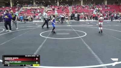 64 lbs Champ. Round 1 - Karson Smith, Nebraska Boyz vs Malcolm Holsey, Victory