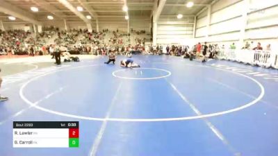 145 lbs Consi Of 8 #2 - Ryan Lawler, PA vs Gavin Carroll, PA