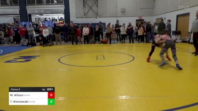 84 lbs Consy 2 - Maverik Wilson, Warrior Ridge vs Tanner Wisniewski, Rambler W.C.