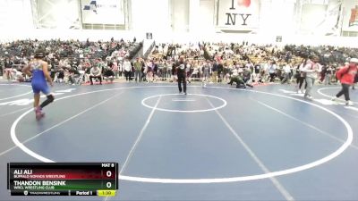 124 lbs Champ. Round 1 - Thandon Bensink, WRCL Wrestling Club vs Ali Ali, Buffalo Nomads Wrestling