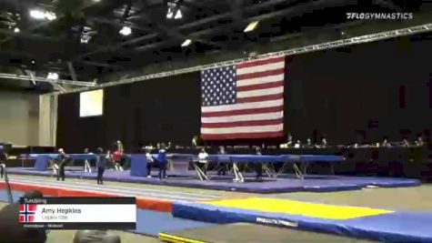 Amy Hopkins - Tumbling, Legacy Elite - 2021 USA Gymnastics Championships