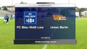 Full Replay - FC Blau Weiss Linz vs Union Berlin | 2019 European Pre Season - FC Blau Weiss Linz vs Union Berlin - Jul 13, 2019 at 7:49 AM CDT