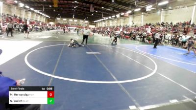 69 lbs Semifinal - Miguel Hernandez, High Elevation WC vs Noah Yakich, Black Fox Wr Ac