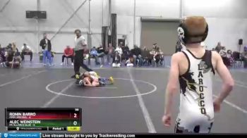 56 lbs Round 6 (8 Team) - Ronin Barro, MMA Uprising vs Alec Weinstein, PA Alliance Blue