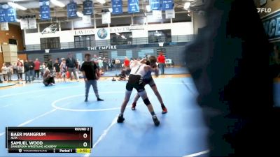 93-96 lbs Round 2 - Baer Mangrum, Alta vs Samuel Wood, Sanderson Wrestling Academy