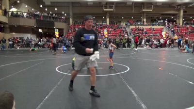 61 lbs Cons. Round 2 - Beckett Moon, Scott City Takedown Club vs Asher Loos, Carroll Wrestling Club