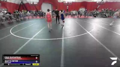 114 lbs Cons. Round 2 - Cole DuChateau, Askren Wrestling Academy vs Seatyn Beyer, Wisconsin