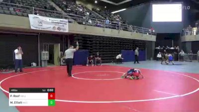 48 lbs Consi Of 8 #2 - Penley Roof, Wellsville, PA vs Maverick Elliott, Milford, PA