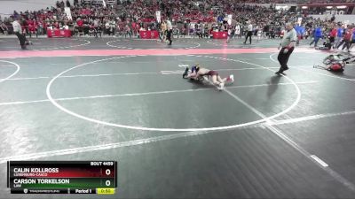 63 lbs Quarterfinal - Carson Torkelson, LAW vs Calin Kollross, Luxemburg-Casco