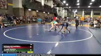 190 lbs Round 2 (6 Team) - Niyasia McCampbell, Texas Black vs Claire Paasch, Nebraska Vipers Red