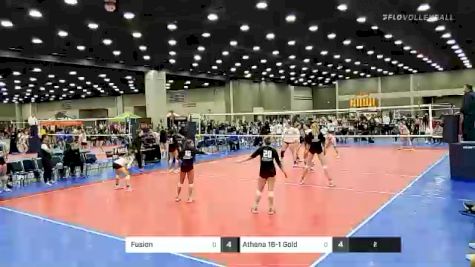 Fusion vs Athena 16-1 Gold - 2022 JVA World Challenge presented by Nike - Expo Only