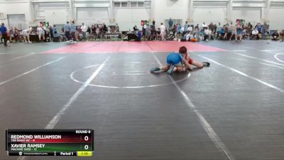 120 lbs Round 8 (10 Team) - Xavier Ramsey, Machine Shed vs Redmond Williamson, Tar River WC