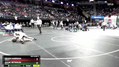 126 Class 4 lbs Semifinal - Zayne Reynolds, Staley vs Devon Harrison, Liberty