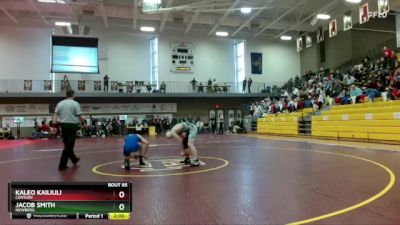 138 lbs Quarterfinal - Kaleo Kailiuli, Century vs Jacob Smith, Newberg