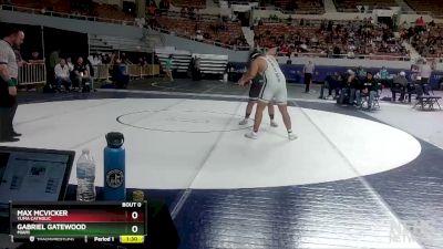 D4-285 lbs Semifinal - Max McVicker, Yuma Catholic vs Gabriel Gatewood, Miami