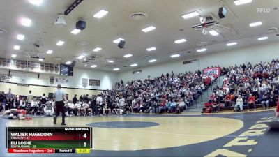 120 lbs Quarters & Wb (16 Team) - Eli Loshe, South Adams vs Walter Hagedorn, Tell City