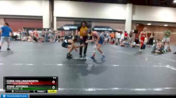 112 lbs Round 4 (6 Team) - Eddie Astorga, Team Gotcha vs Chris Hollingsworth, Steel Valley Renegades