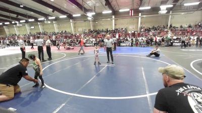 40 lbs Semifinal - Mason Cantu, West Las Vegas Junior Wrestling vs Vincent Jimenez, Grindhouse WC