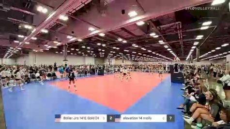 Boiler Jrs 141E Gold (HO) vs elevation 14 molly - 2022 JVA Summerfest presented by Nike