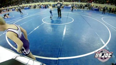 73 lbs Round Of 16 - Leo Farmen, Chickasha Youth Wrestling vs Alex Lobdell, 3F Wrestling