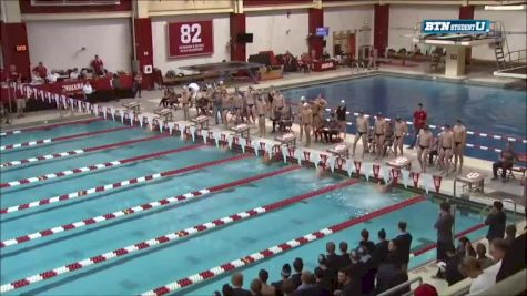 ND, CIN at IU, Men 200 Medley Relay