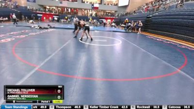 165 lbs Round 2 - Gabriel Nersesyan, Prosper Rock Hill vs Michael Tolliver, El Paso Pebble Hills