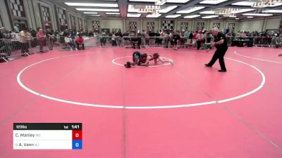 120 lbs Consi Of 16 #2 - Christian Manley, Md vs Amari Vann, Nj