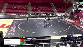 174 lbs Finals (2 Team) - Brodie Porter, The Citadel vs DeAndre Nassar, Cleveland State