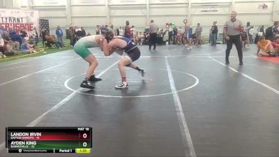 165 lbs Round 1 (10 Team) - Landon Irvin, Dayton Bandits vs Ayden King, Barnesville