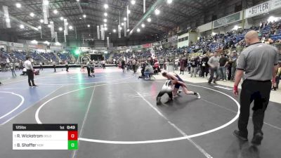 125 lbs Consi Of 8 #2 - River Wickstrom, Dolores vs Blake Shaffer, Norwood Mavericks