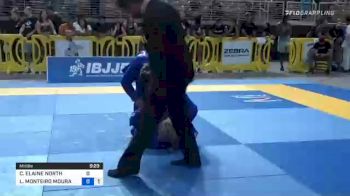 CLAIRE ELAINE NORTH vs LUIZA MONTEIRO MOURA DA COSTA 2021 Pan Jiu-Jitsu IBJJF Championship