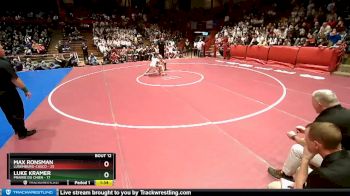152 lbs D1/d2/d3 Finals (sat 3:00 P.m.) - Max Ronsman, Luxemburg-Casco vs Luke Kramer, Prairie Du Chien