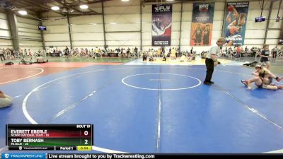 80 lbs Rd# 8- 12:30pm Saturday Final Pool - Toby Bernash, PA Blue vs Everett Eberle, NCWAY National Team